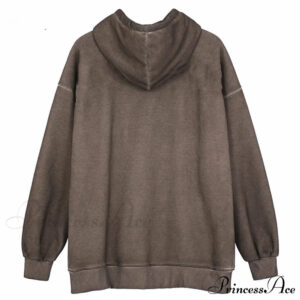 Cozy Mysterious Dark Gothic Hoodie