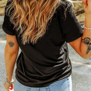 Ghost Round Neck Short Sleeve T-Shirt