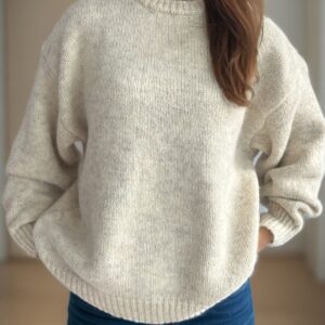 Round Neck Long Sleeve Sweater